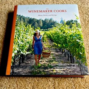 NWOT Winemaker Cooks Cookbook and bonus celebrity cookbook!